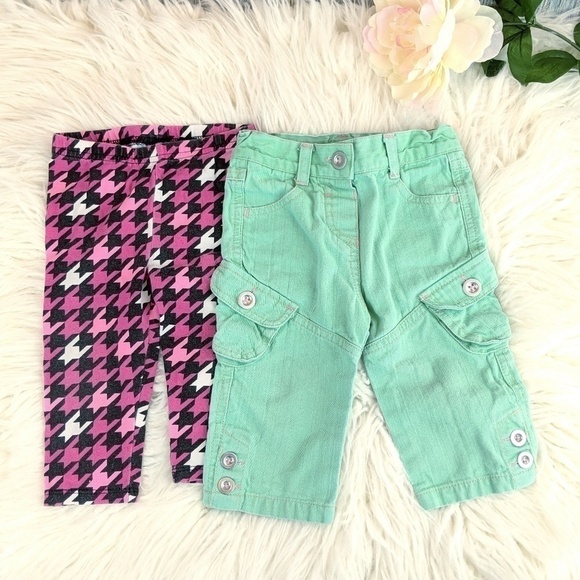 Jumping Beans Leggings/ Marks & Spencer Jeans Baby Toddler 12 months / 1-2 years - Picture 1 of 6